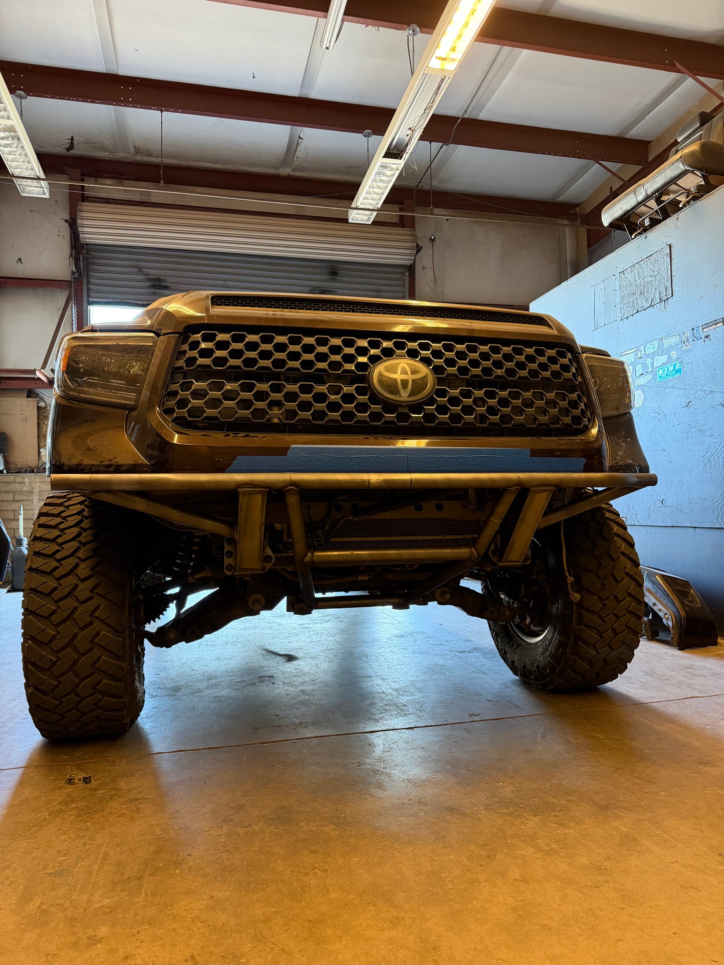 Custom front bumper