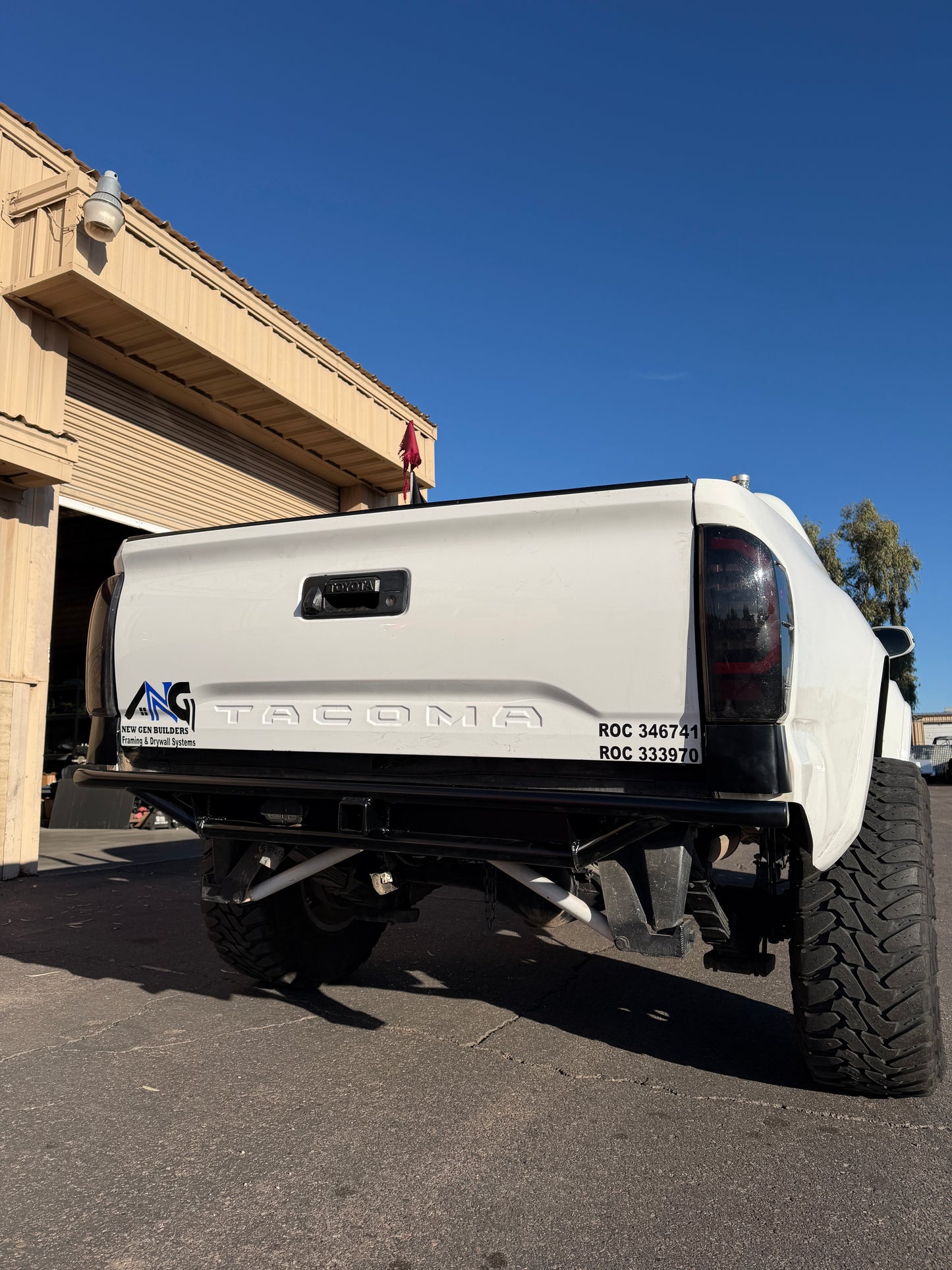 Toyota Tacoma rear bumper 2016-2023