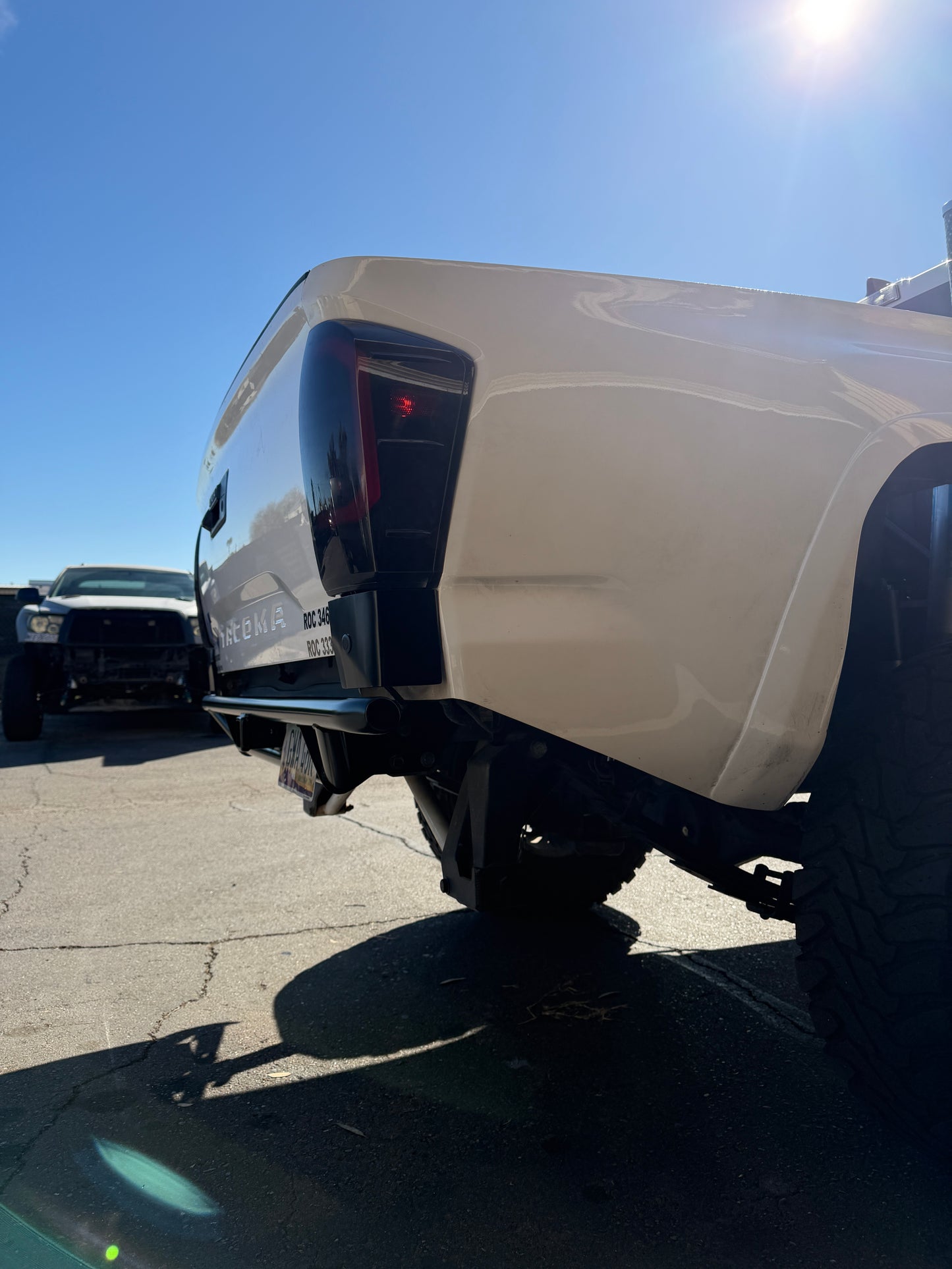 Toyota Tacoma rear bumper 2016-2023